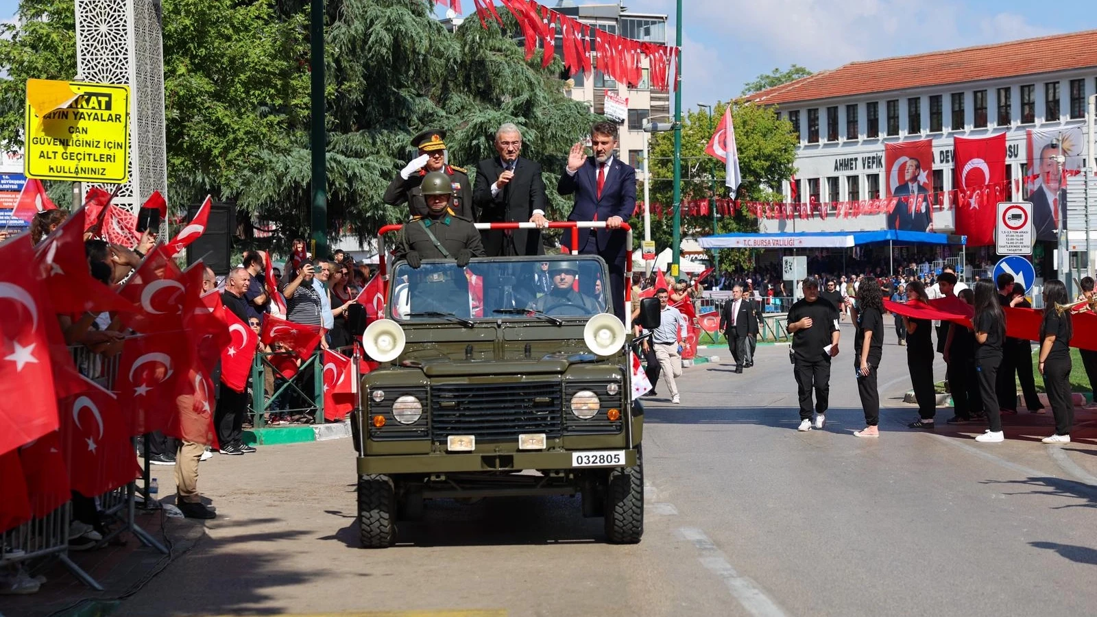 Bursa'da Zafer coşkusu
