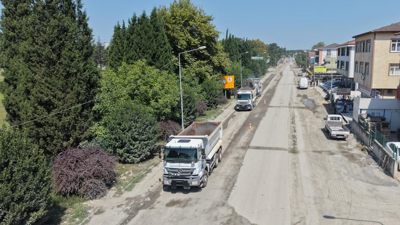 Sakarya Arifiye’nin can damarında üst yapı çalışmaları başladı