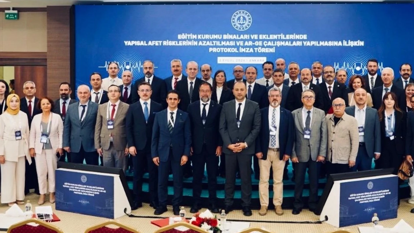 MEB ile 15 üniversite arasında 'yapısal güvenlik' iş birliği