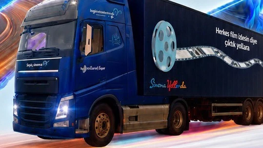Mobil sinema tırı yarın Kayseri Talas'ta