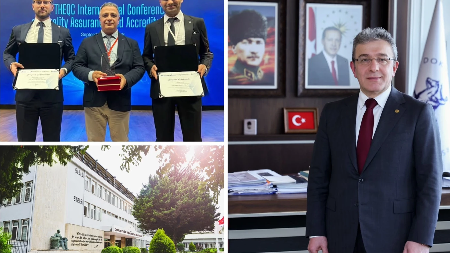 Dokuz Eylül'ün kalite çalışmalarına 'iyi uygulama' takdiri