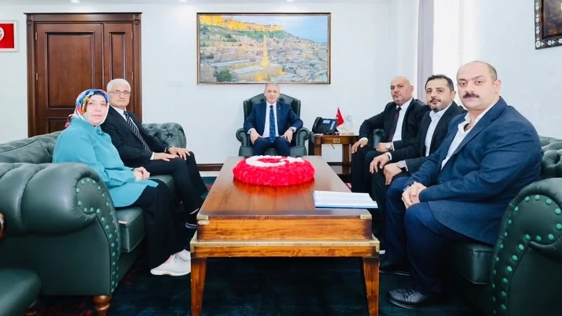 Mardin Engelliler Derneği’nden Vali Akkoyun’a ziyaret