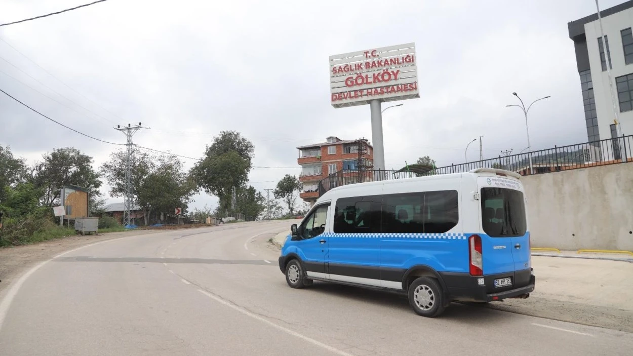 Ordu’da Gölköy dolmuş hattı hizmete girdi