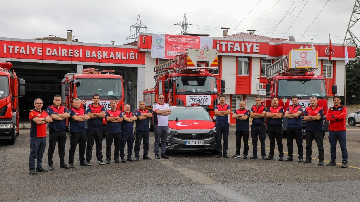 Ordu’da İtfaiye Haftası coşkusu başladı