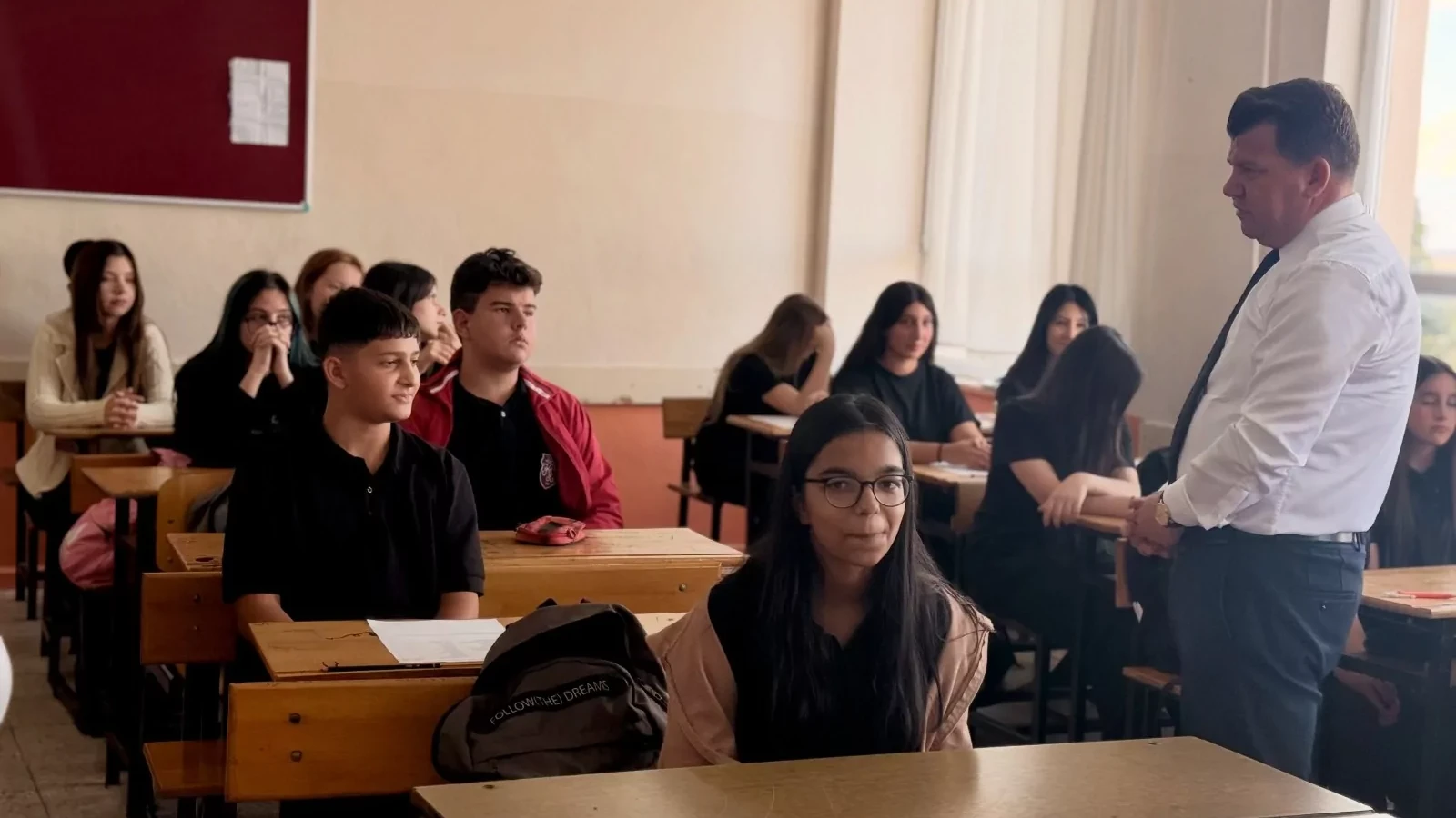 Sercan Kemik’ten Keşan Lisesi’ne ziyaret