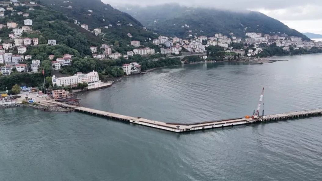 Ordu’da Atatürk Rıhtımı güçlendiriliyor