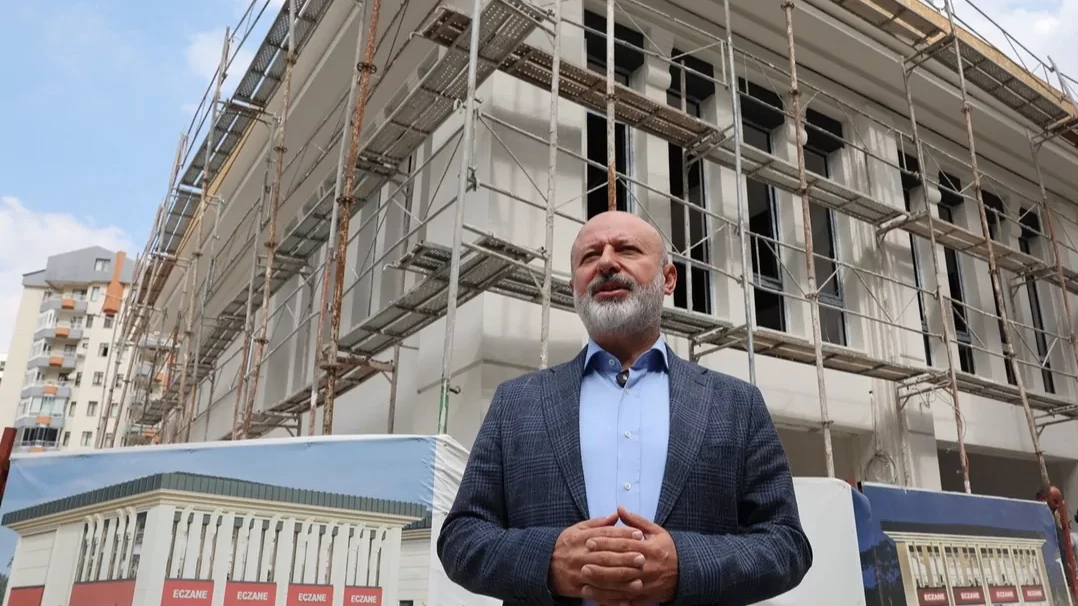 Kayseri Kocasinan'da Yeni Sinan Kütüphanesi için geri sayım