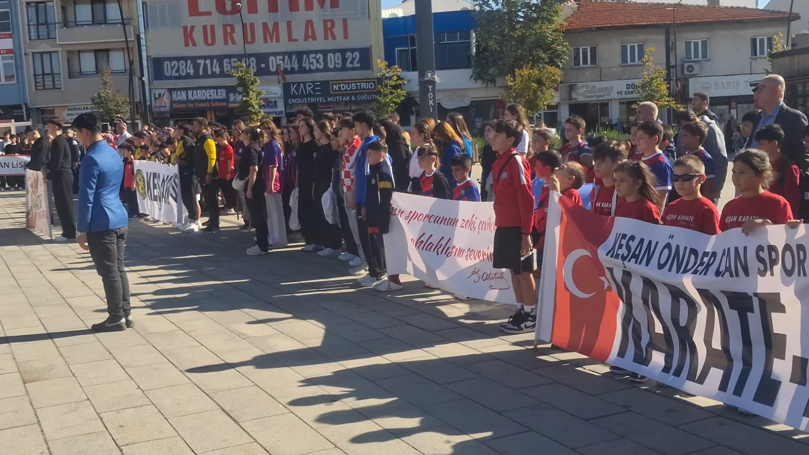 Keşan’da Amatör Spor Haftası kortejle başladı