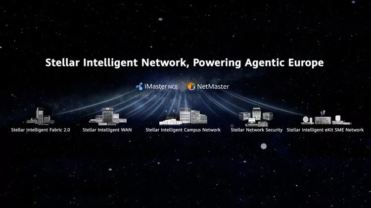 Huawei, "Güvenli ve Akıllı Bağlantı" felsefesi kapsamında Avrupa Bölgesi için geliştirilmiş Stellar Akıllı Ağ Çözümünü tanıttı