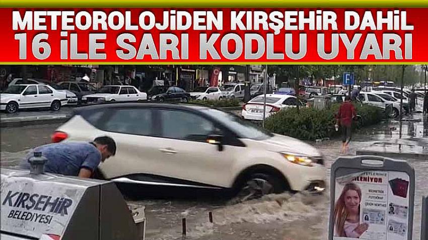 Meteorolojiden 16 İle Sarı Kodlu Uyarı
