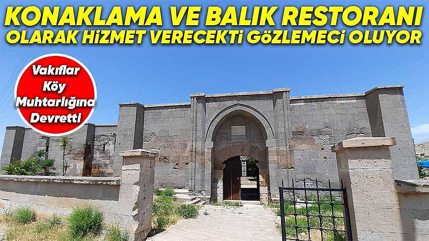 Kesikköprü Kervansarayı Gözlemeci Oluyor
