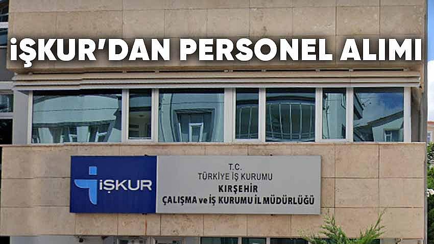 İŞKUR'dan TYP Kapsamında Personel Alımı