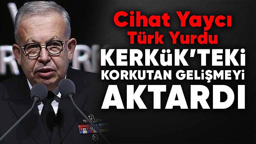 Kerkük'te Korkutan Gelişme