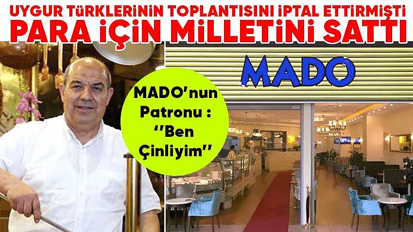 MADO'nun Patronu , ''Ben Çinliyim''