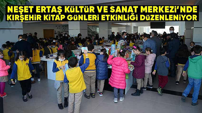 Kırşehir Kitap Günleri Etkinliği Düzenleniyor