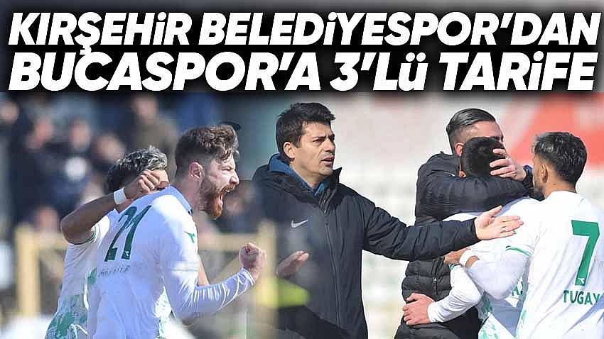 Kırşehir Belediyespor'dan Bucaspor'a 3'lü Tarife
