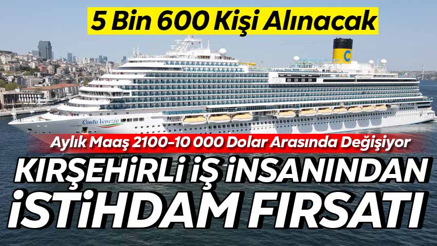 Kırşehirli İş İnsanı Çetin Ay 5 Bin 600 Personel İstihdam Edecek