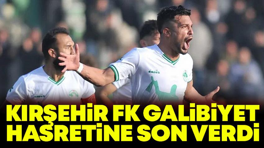 Kırşehir FK Galibiyet Hasretine Son Verdi