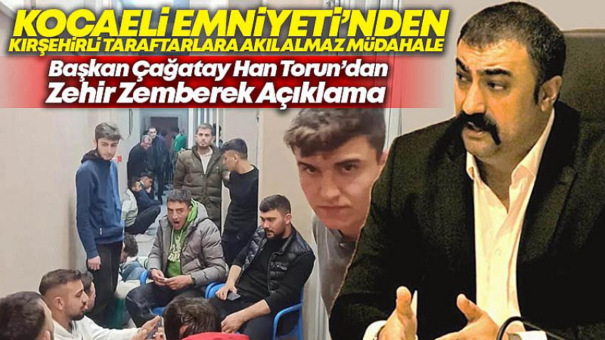 Kocaeli Emniyeti'nden Kırşehirli Taraftarlara Akıl Almaz Müdahale