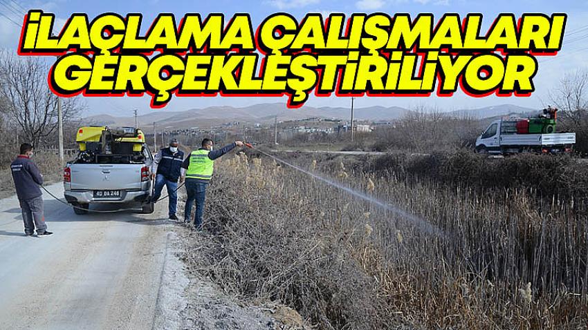 İlaçlama Çalışmaları Gerçekleştiriliyor