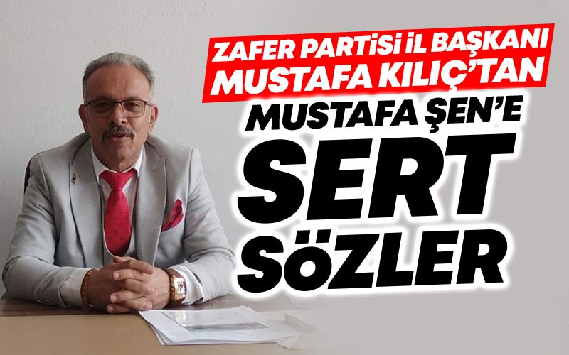 Mustafa Kılıç'tan Kırşehir'e Gelen Mustafa Şen'e Sert Sözler