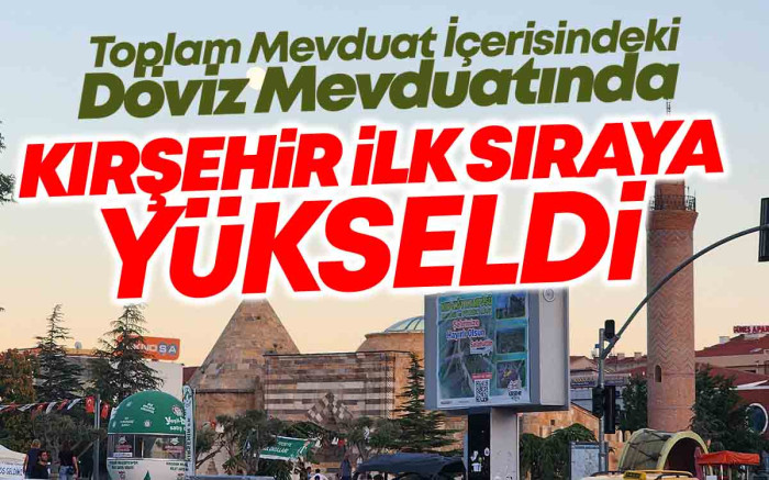 Kırşehir Döviz Mevduat Oranında İlk Sıraya Yerleşti 