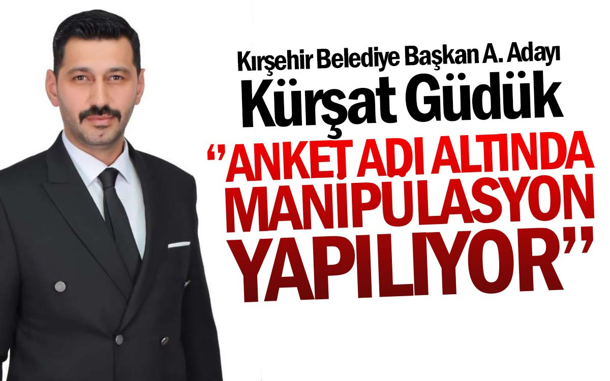 Kırşehir'de Anket Adı Altında Münipülasyon Yapılıyor