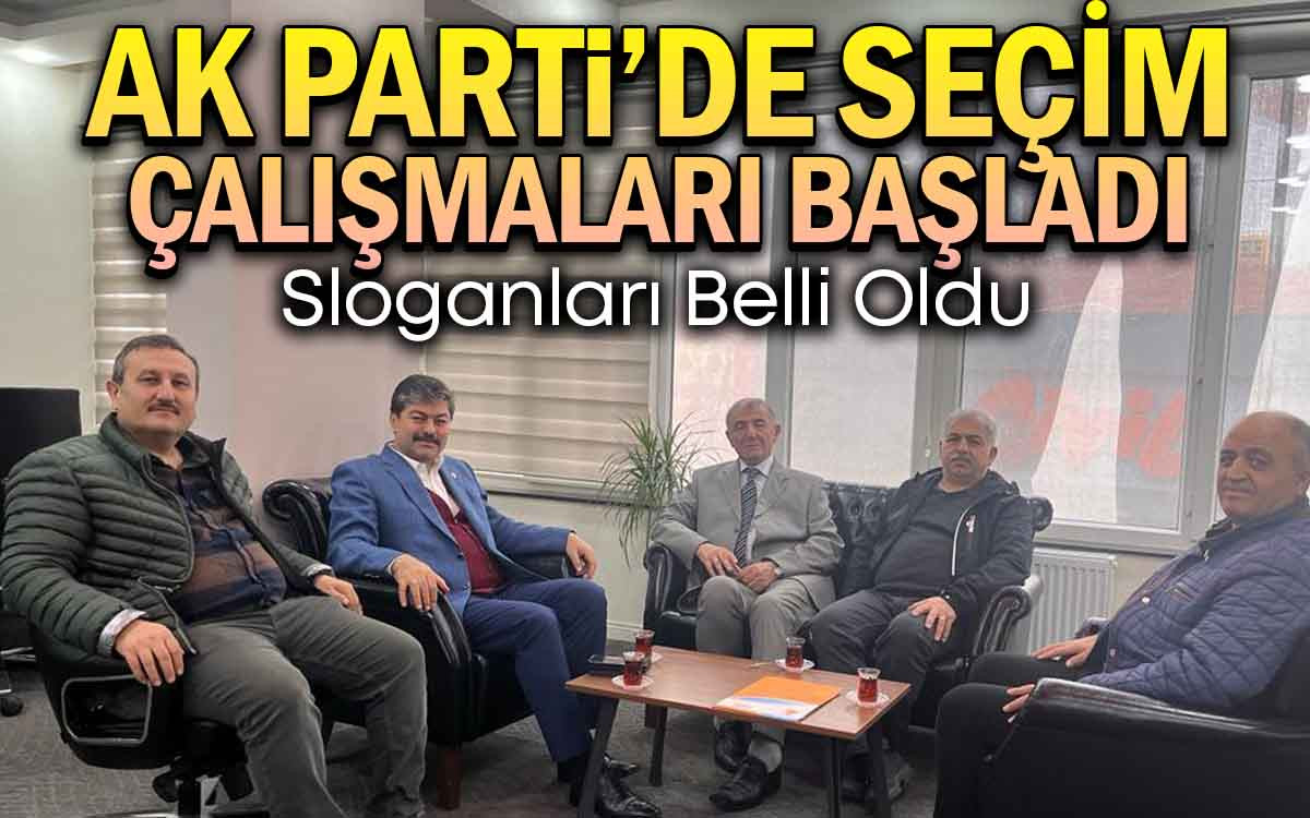 Kırşehir AK Parti'de Seçim Çalışmaları Başladı