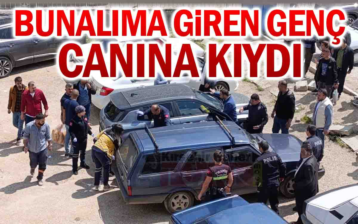 Mucur'da Bunalıma Giren Genç Canına Kıydı