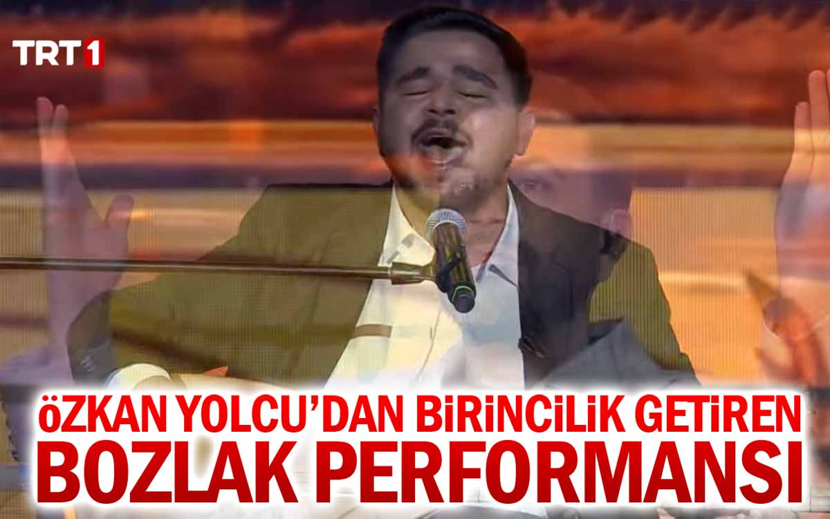 Özkan Yolcu'dan Birincilik Getiren Bozlak Performansı
