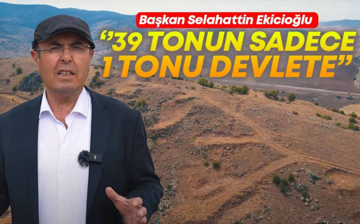 39 Tondan 1 Tonu Ülke Ekonomisine Gitmiş