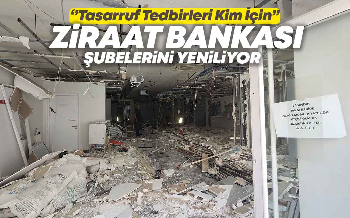 Ziraat Bankası Şubelerini Yeniliyor