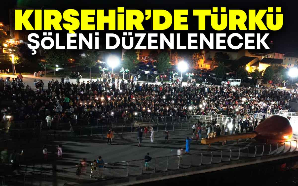 Kırşehir'de Türkü Şöleni Düzenlenecek