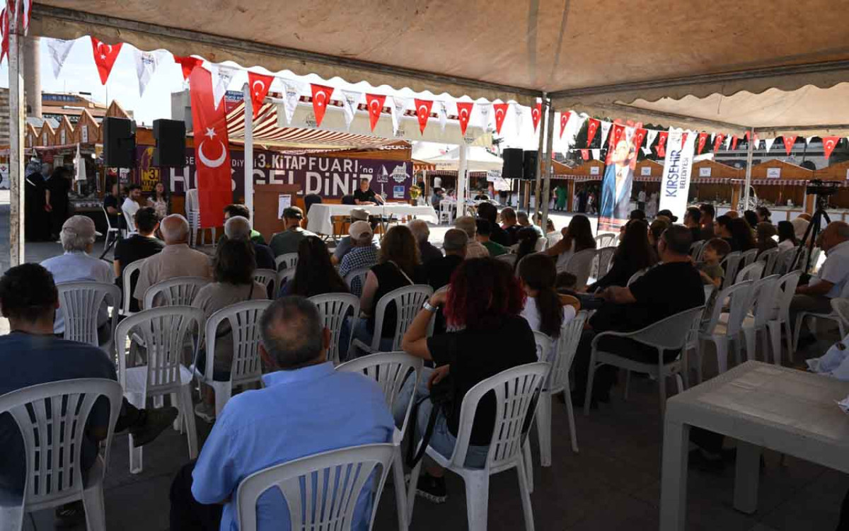 Kırşehir Kitap Fuarına Hafta Sonu Ünlü Yazarlar Katılacak