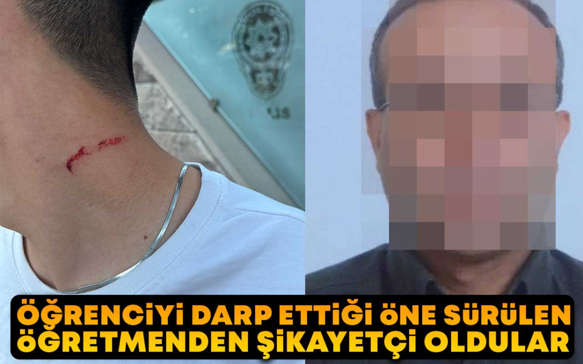 Öğrenciyi Darp Eden Öğretmenden Şikayetçi Oldular