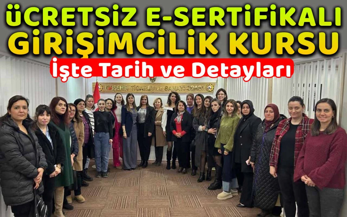 Ücretsiz e-sertifikalı girişimcilik kursu
