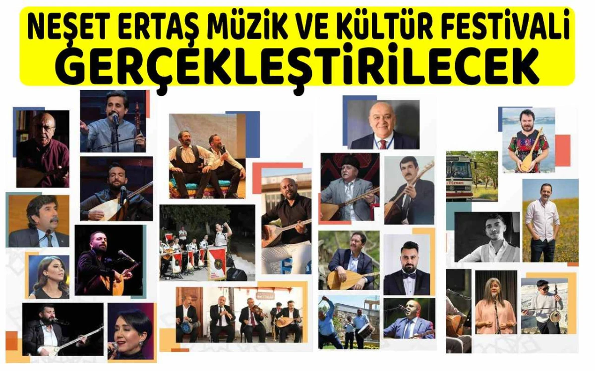 Neşet Ertaş Kültür ve Müzik Festivali gerçekleştirilecek
