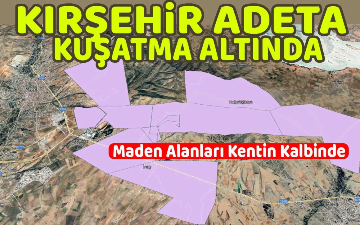 Koza Altın'ın ruhsat sahaları kentin kalbine dayandı