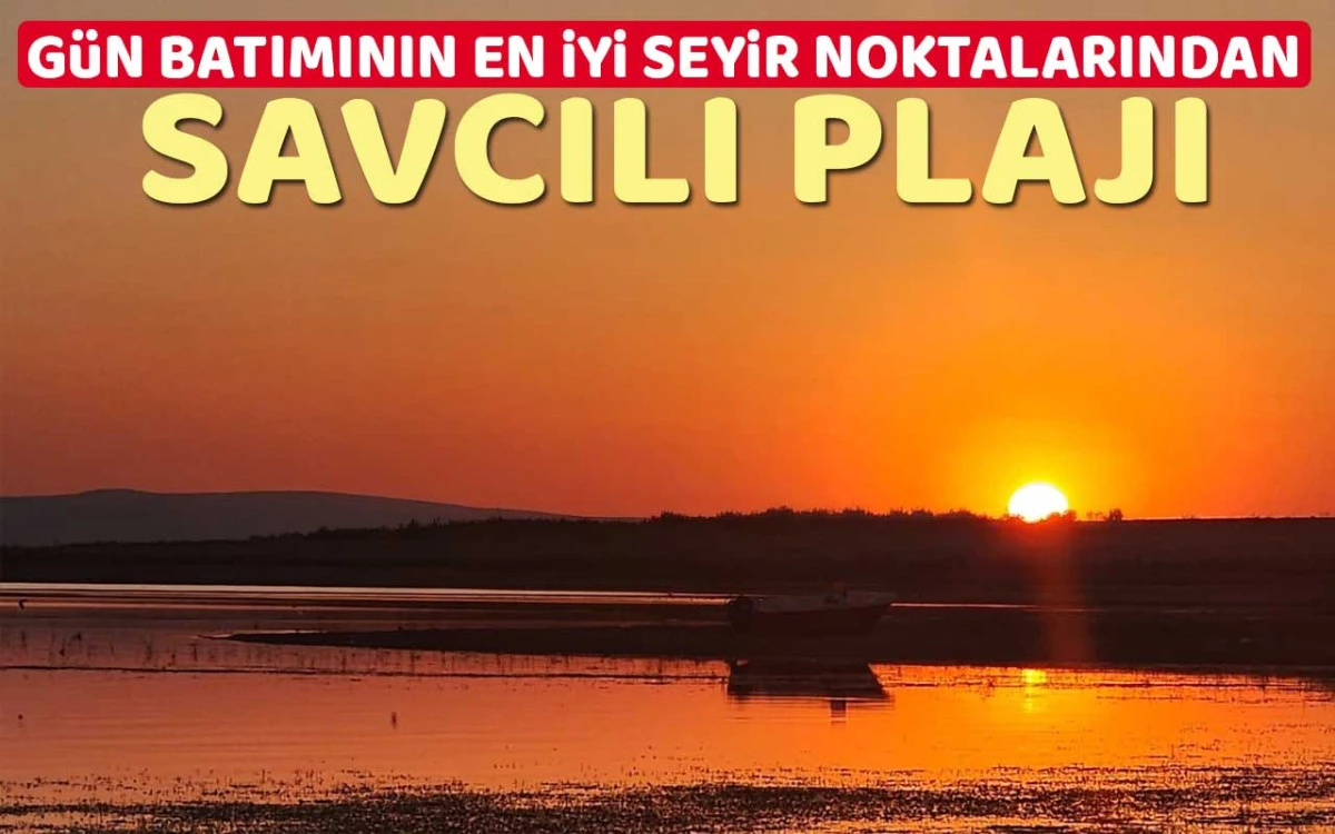 Gün batımının en iyi izlendiği noktalardan birisi Kırşehir'de