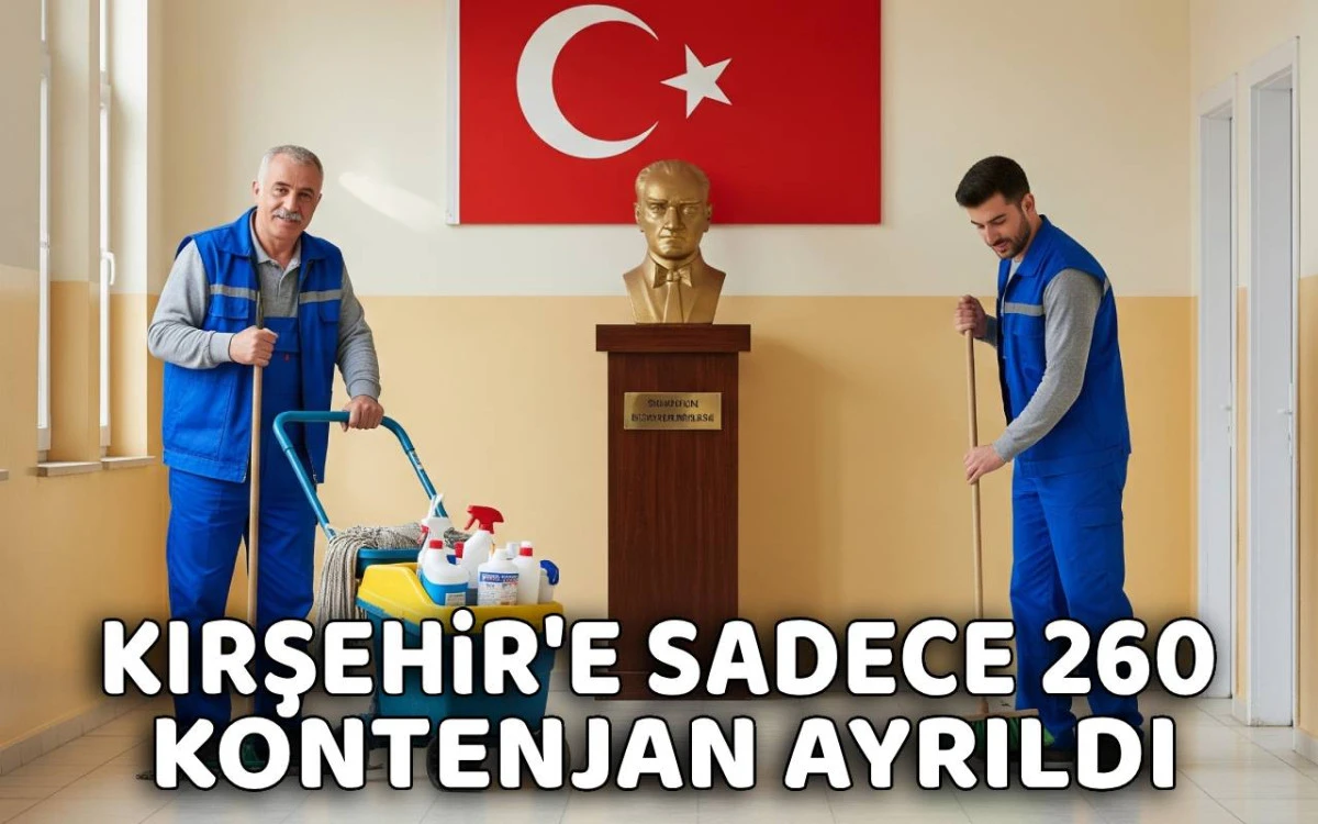 Kırşehir’e sadece 260 kişilik kontenjan ayrıldı