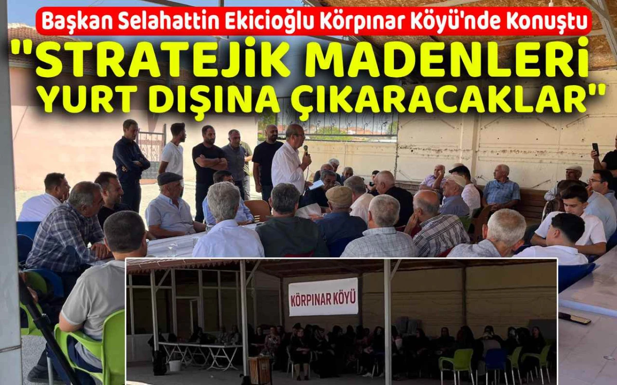 Altından kat kat fazla stratejik madenler yurtdışına çıkarılacak