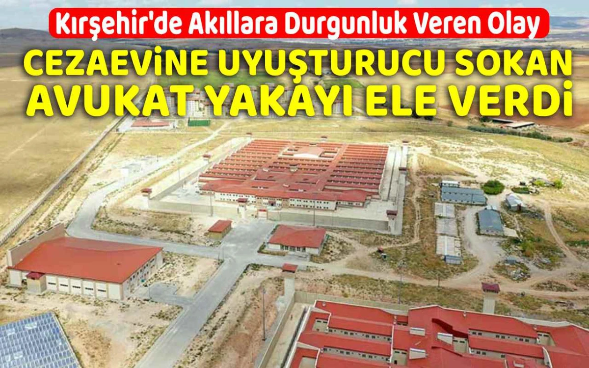 Cezaevine uyuşturucu sokan avukat yakayı ele verdi