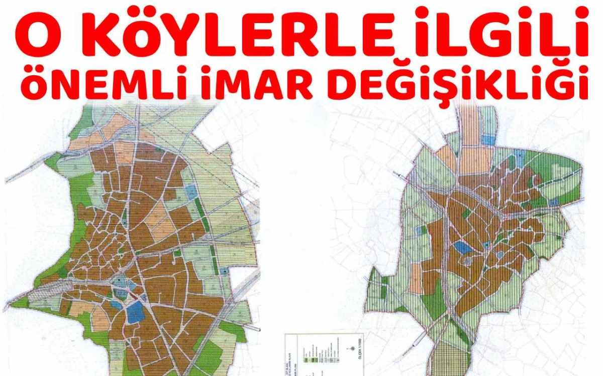 Kırşehir'de iki köy için yeni bir imar planı oluşturuldu