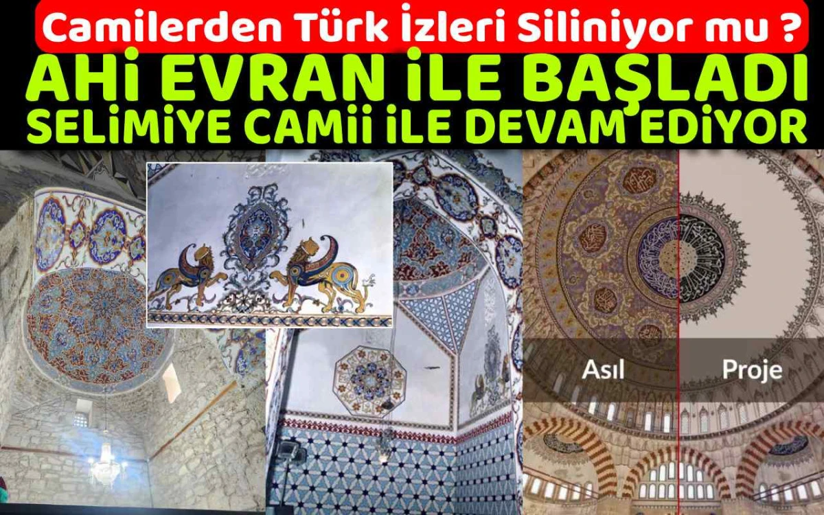  Ahi Evran Türbesi’nden Selimiye’ye: Türk izleri siliniyor iddiası