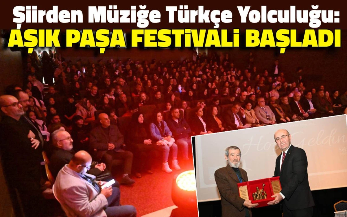 Şiirden müziğe Türkçe yolculuk: Âşık Paşa Festivali başladı