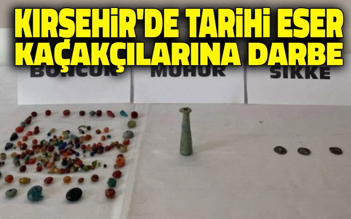 Anadolu Mirası Operasyonu’nda tarihi eserler ele geçirildi