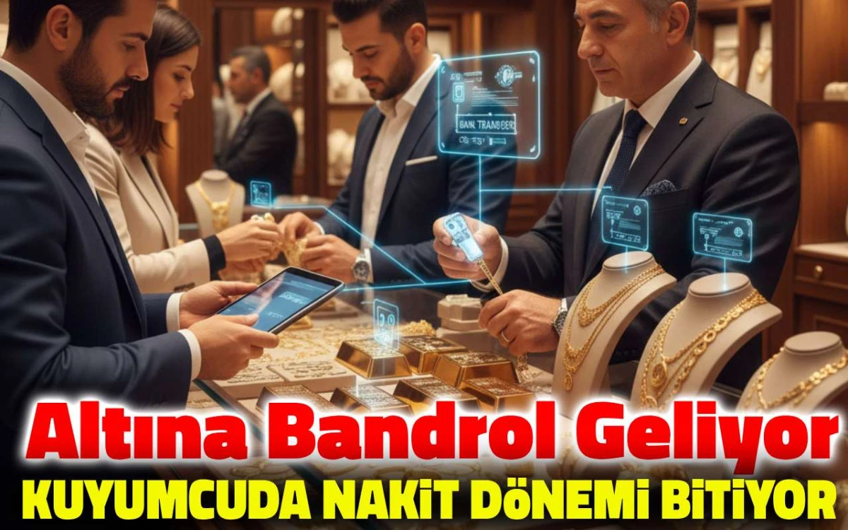 KMTS geliyor: altına bandrol, kuyumcuda nakit dönemi bitiyor
