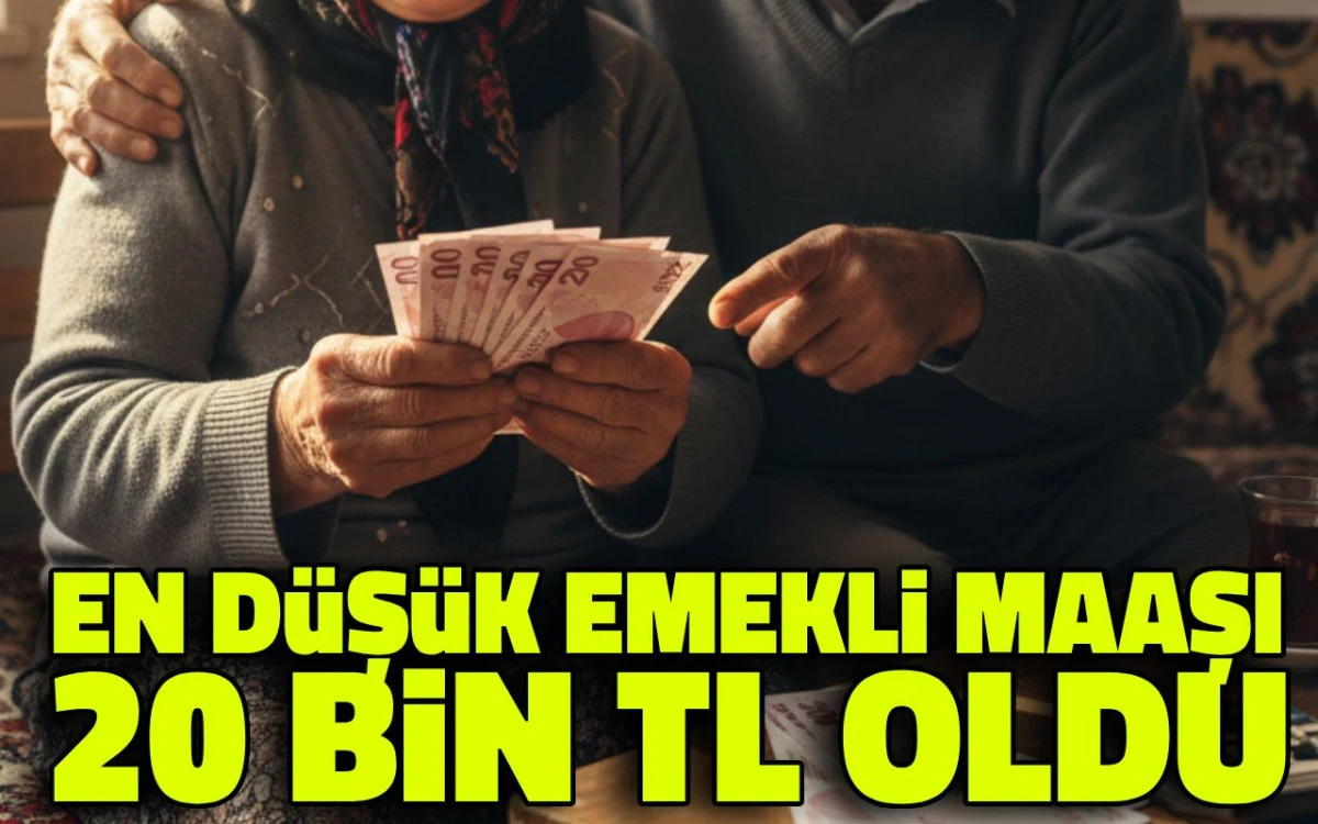 En düşük emekli maaşı için teklif Meclis’te: 20 bin TL