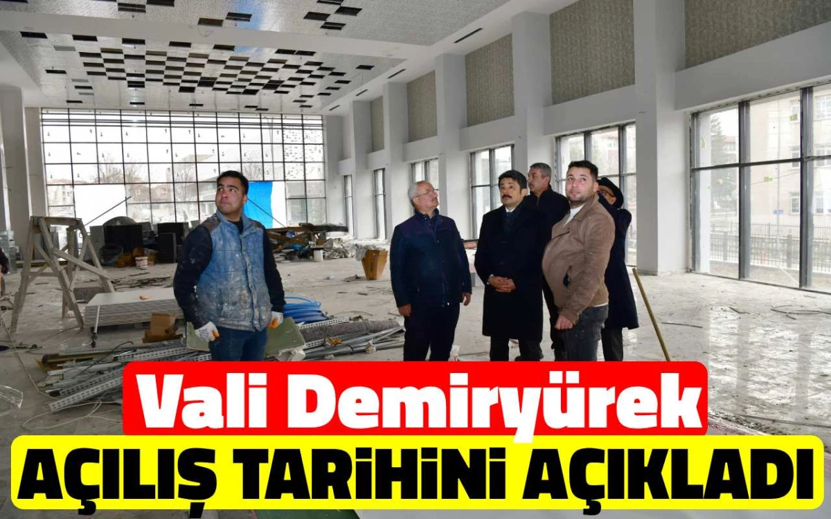 Kırşehir’in 200 yataklı uygulama oteli açılışa hazırlanıyor