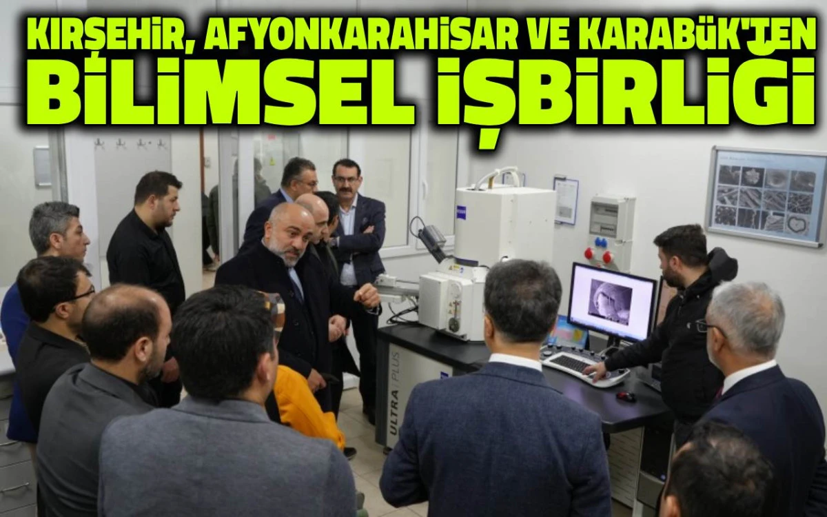 Bilimsel üretim için birleştiler: 3 üniversite arasında iş birliği protokolü